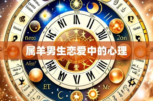 属羊男生恋爱中的心理