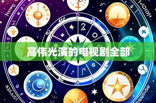 高伟光演的电视剧全部