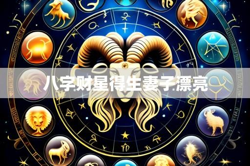 八字财星得生妻子漂亮