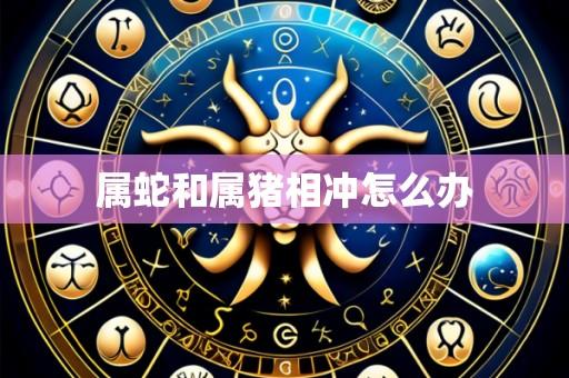 属蛇和属猪相冲怎么办