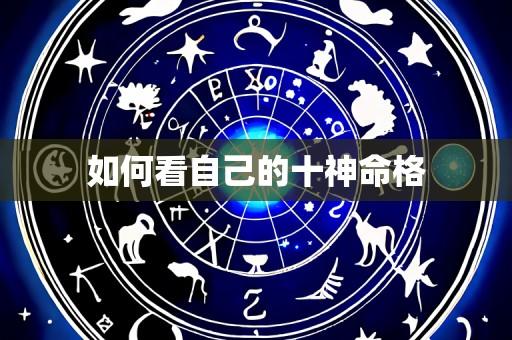 如何看自己的十神命格