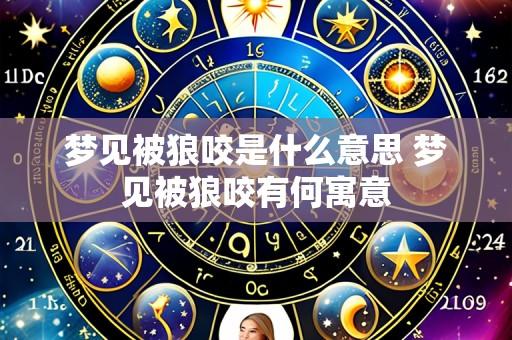 梦见被狼咬是什么意思 梦见被狼咬有何寓意