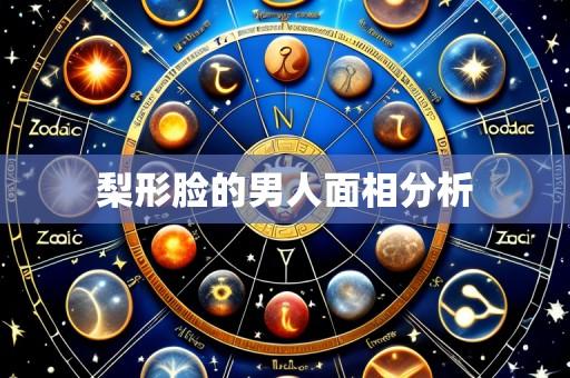 梨形脸的男人面相分析