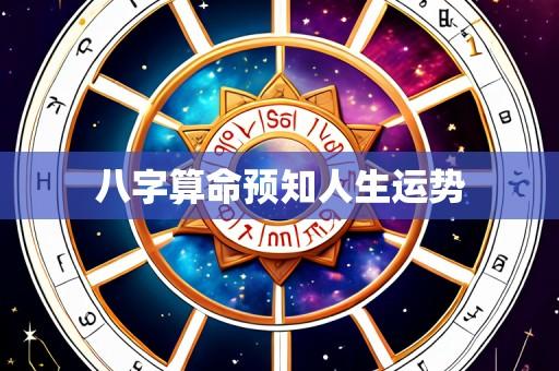 八字算命预知人生运势