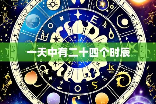 一天中有二十四个时辰