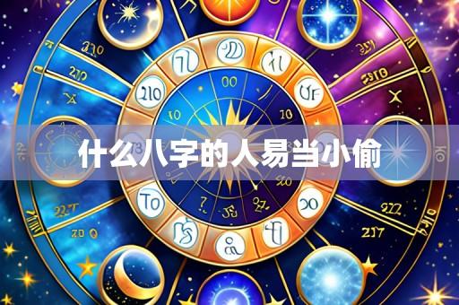 什么八字的人易当小偷