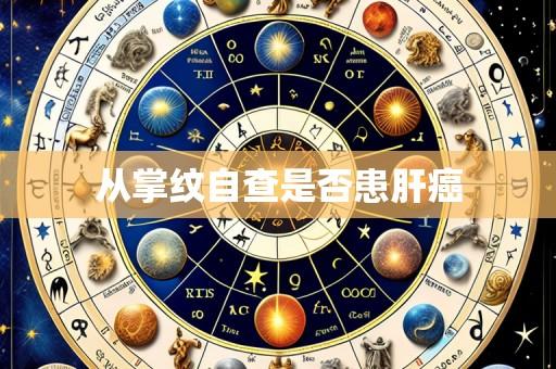 从掌纹自查是否患肝癌