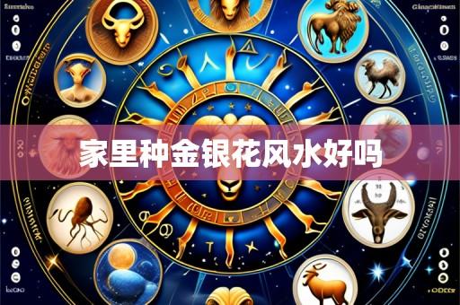 家里种金银花风水好吗