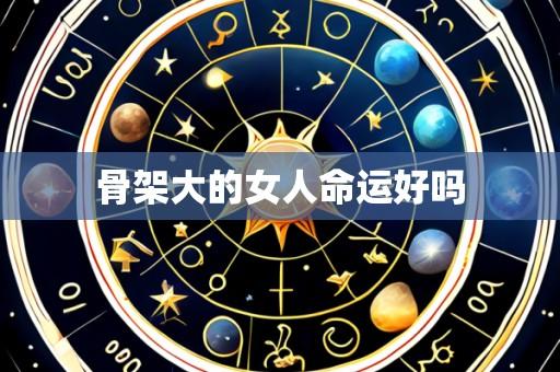 骨架大的女人命运好吗