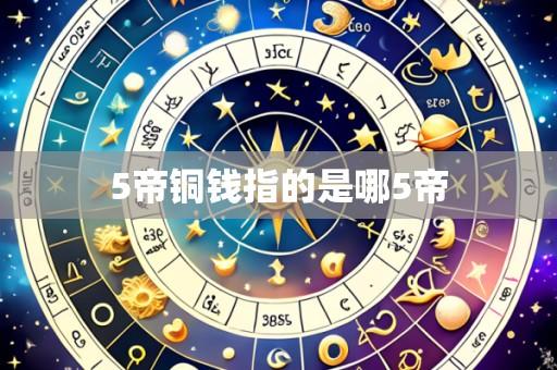 5帝铜钱指的是哪5帝