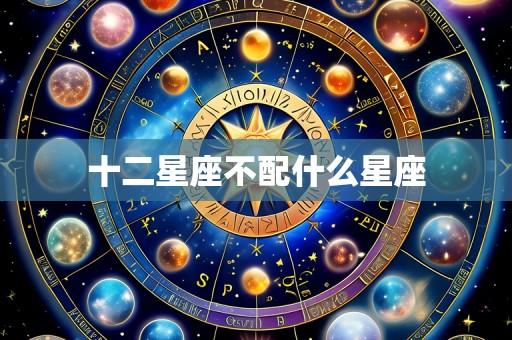 十二星座不配什么星座