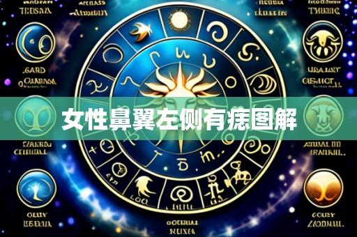 女性鼻翼左侧有痣图解