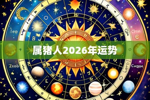 属猪人2026年运势