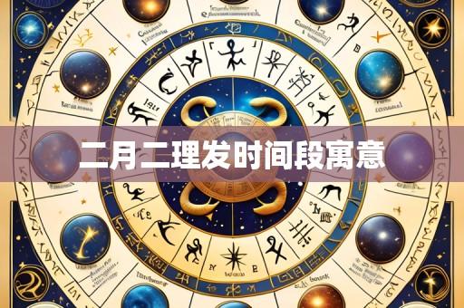 二月二理发时间段寓意