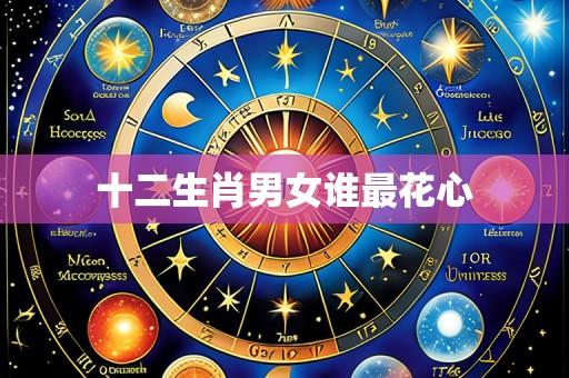 十二生肖男女谁最花心