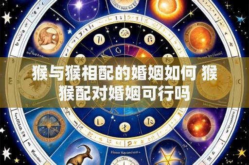 猴与猴相配的婚姻如何 猴猴配对婚姻可行吗