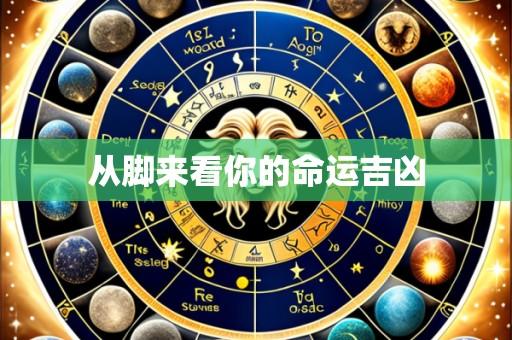 从脚来看你的命运吉凶