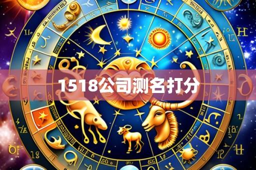 1518公司测名打分