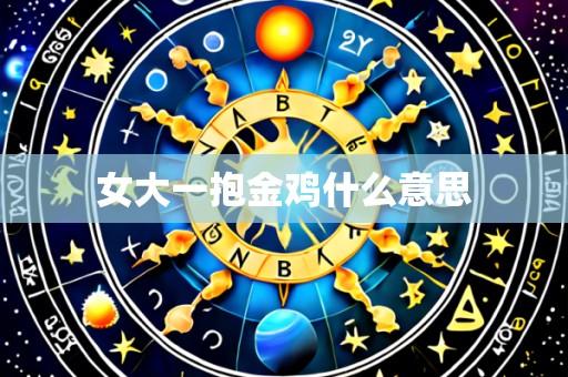 女大一抱金鸡什么意思