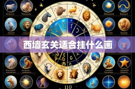 西墙玄关适合挂什么画