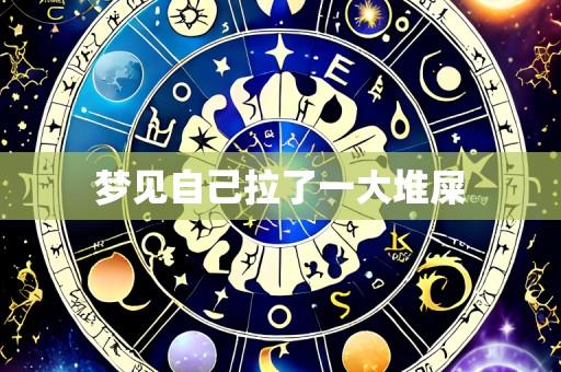 梦见自己拉了一大堆屎