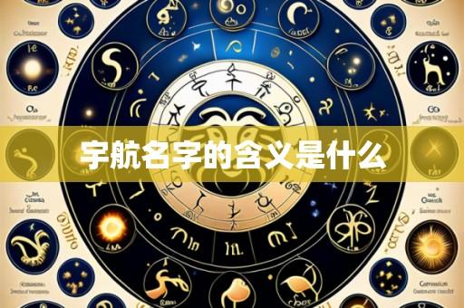 宇航名字的含义是什么