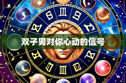 双子男对你心动的信号