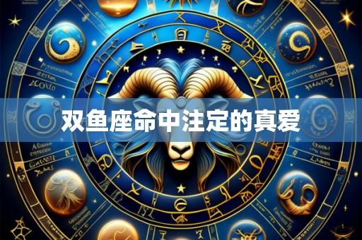 双鱼座命中注定的真爱