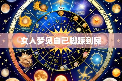 女人梦见自己脚踩到屎