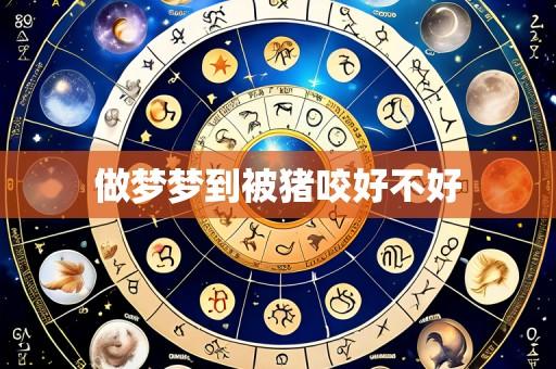 做梦梦到被猪咬好不好
