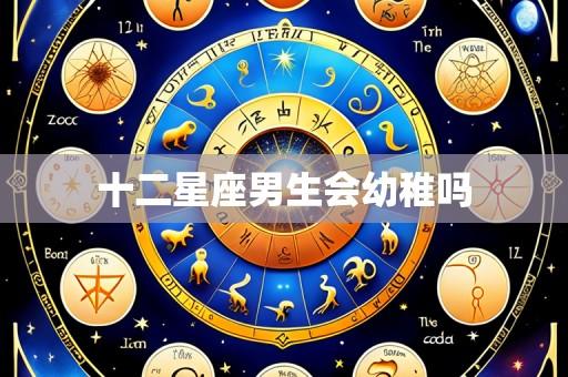 十二星座男生会幼稚吗