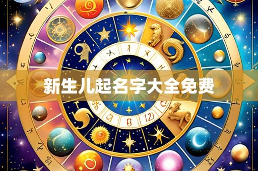 新生儿起名字大全免费