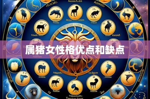 属猪女性格优点和缺点