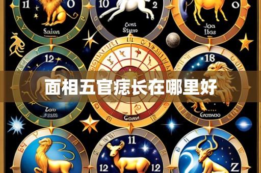 面相五官痣长在哪里好