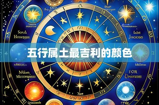 五行属土最吉利的颜色