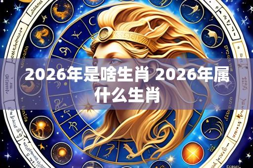 2026年是啥生肖 2026年属什么生肖