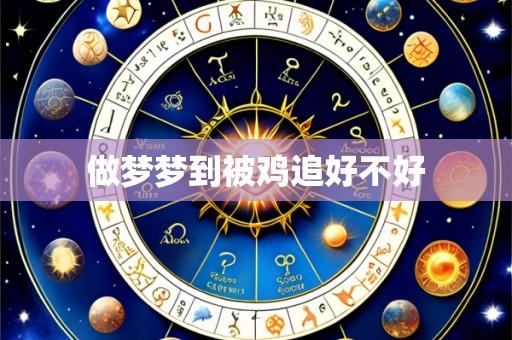 做梦梦到被鸡追好不好
