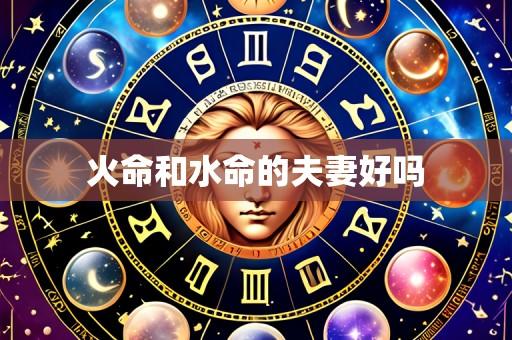 火命和水命的夫妻好吗