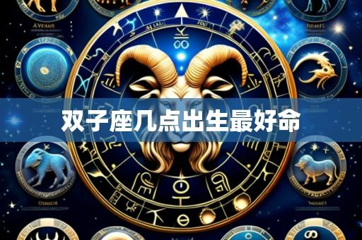 双子座几点出生最好命