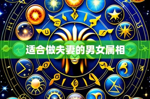 适合做夫妻的男女属相