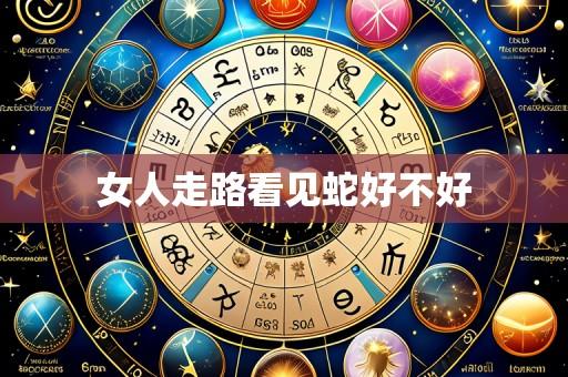 女人走路看见蛇好不好