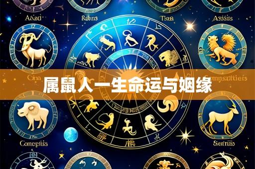 属鼠人一生命运与姻缘