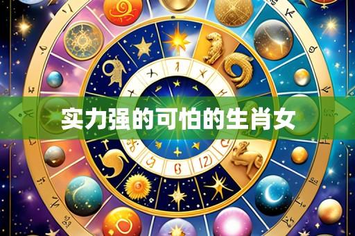 实力强的可怕的生肖女