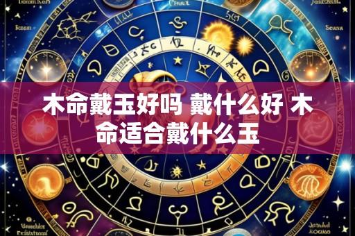 木命戴玉好吗 戴什么好 木命适合戴什么玉