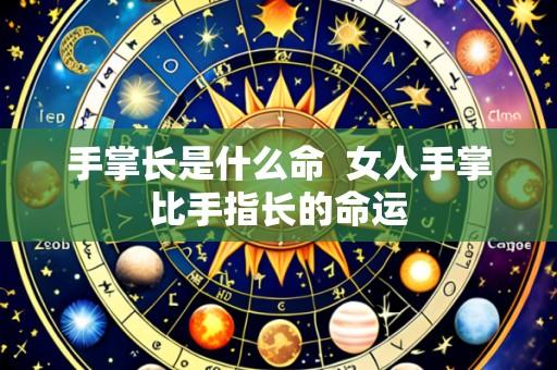 手掌长是什么命 女人手掌比手指长的命运