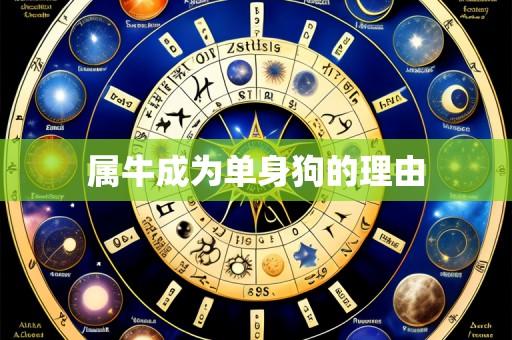 属牛成为单身狗的理由