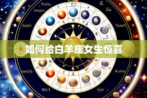 如何给白羊座女生惊喜