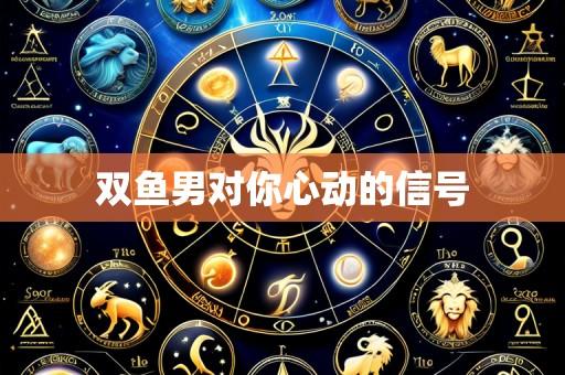 双鱼男对你心动的信号