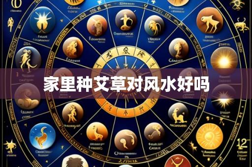 家里种艾草对风水好吗