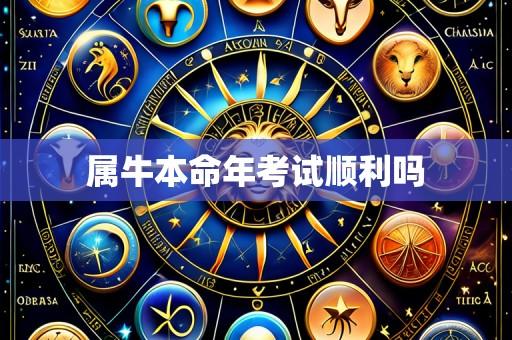 属牛本命年考试顺利吗